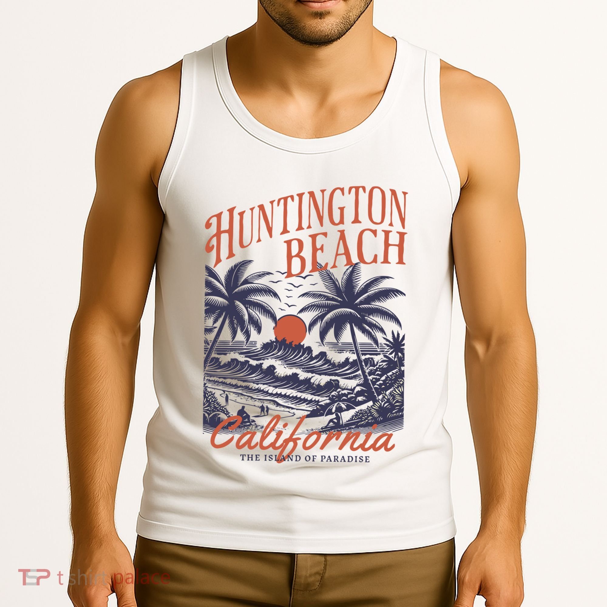 Huntington Beach California Tank Top
