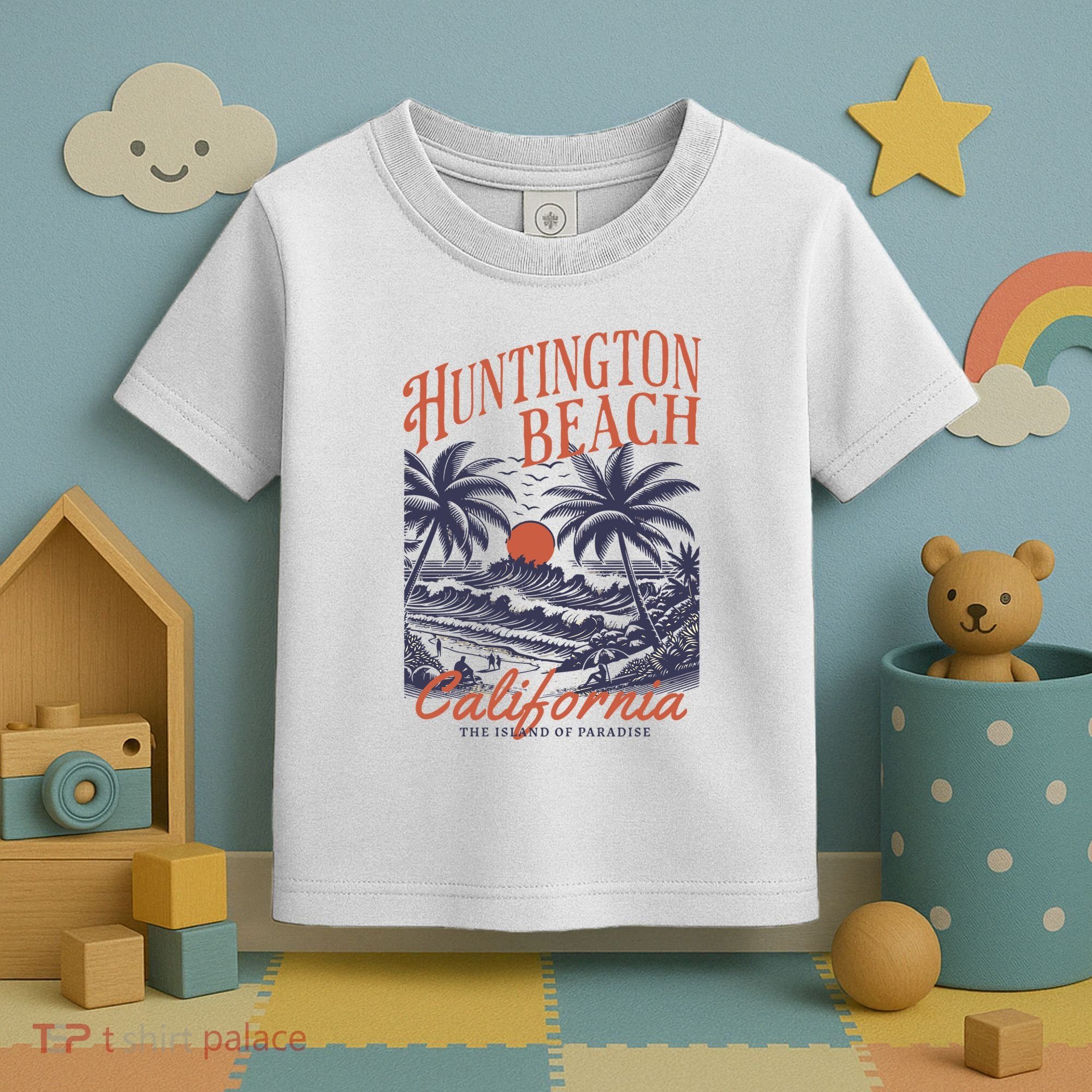 Huntington Beach California Toddler T-Shirt