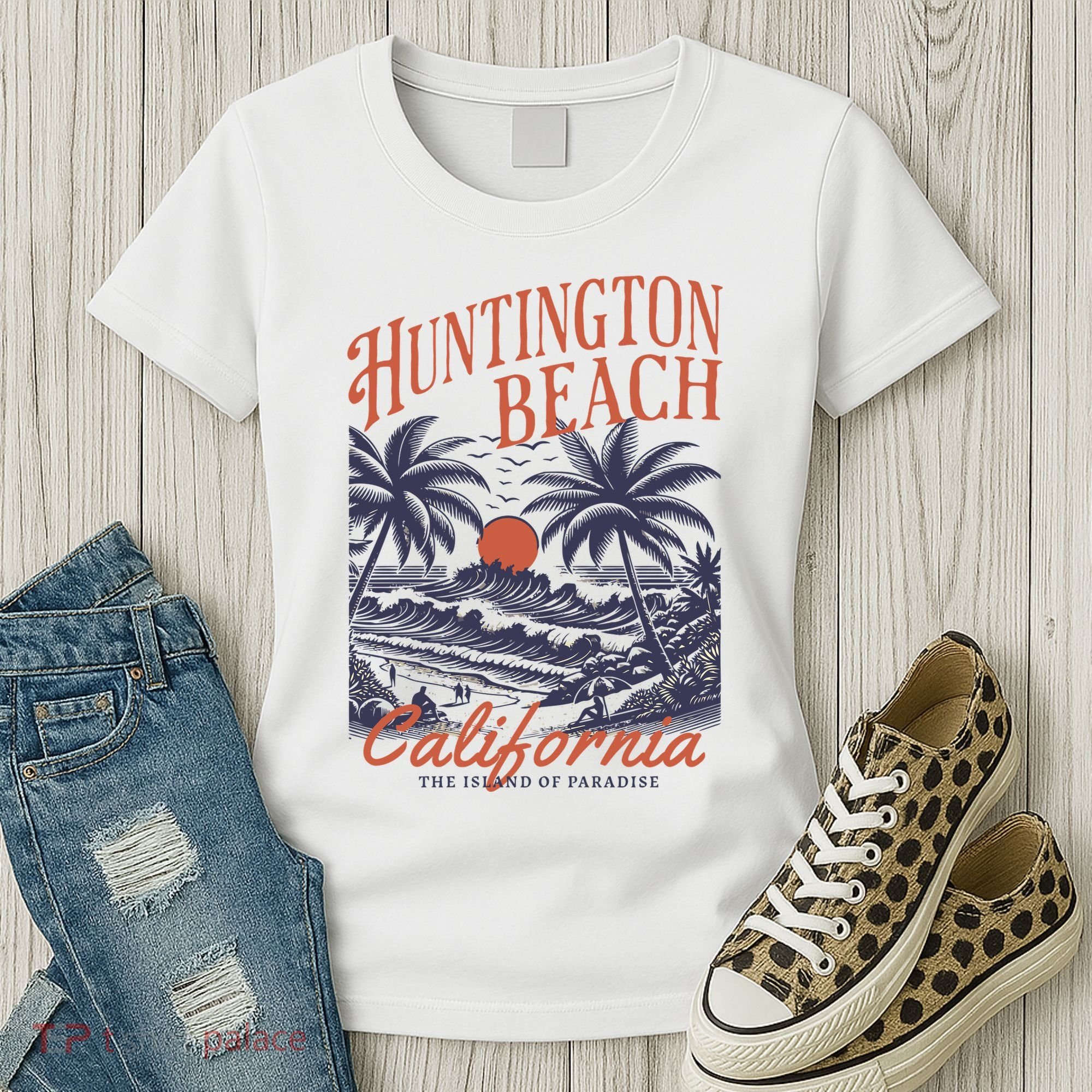 Huntington Beach California Women's T-Shirt