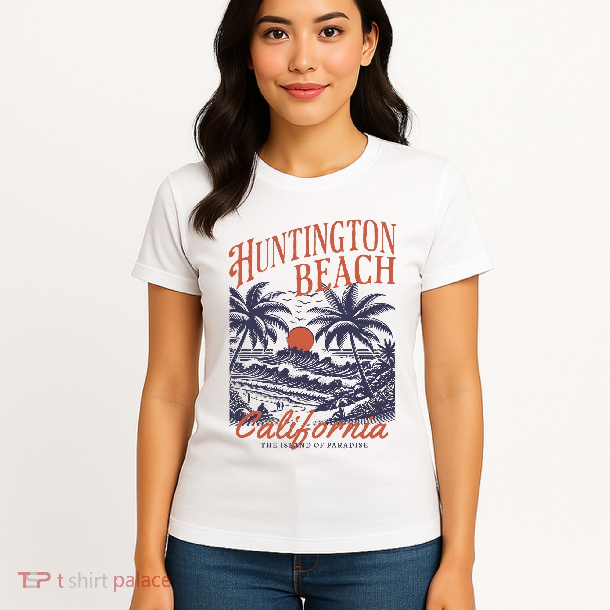 Huntington Beach California Women's T-Shirt