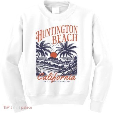 Huntington Beach California Kids Sweatshirt