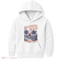 Huntington Beach California Kids Hoodie thumb 0