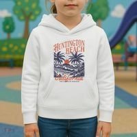 Huntington Beach California Kids Hoodie thumb 3