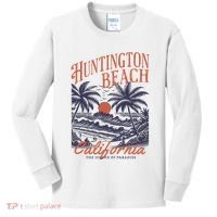 Huntington Beach California Kids Long Sleeve Shirt thumb 0