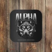 Human By Chance Alpha By Choice Coaster thumb 0