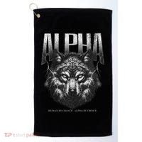 Human By Chance Alpha By Choice Golf Towel thumb 0
