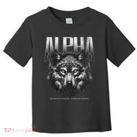 Human By Chance Alpha By Choice Toddler T-Shirt thumb 0