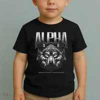 Human By Chance Alpha By Choice Toddler T-Shirt thumb 2
