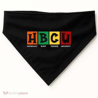  Historical Black College HBCU USA-Made Doggie Bandana