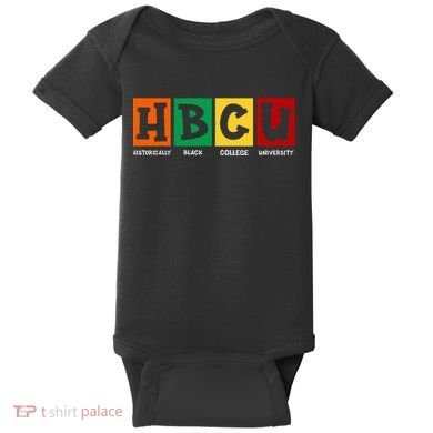  Historical Black College HBCU Baby Bodysuit