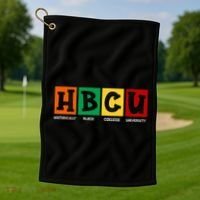  Historical Black College HBCU Golf Towel thumb 1