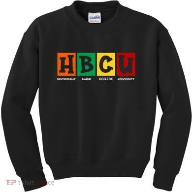  Historical Black College HBCU Kids Sweatshirt