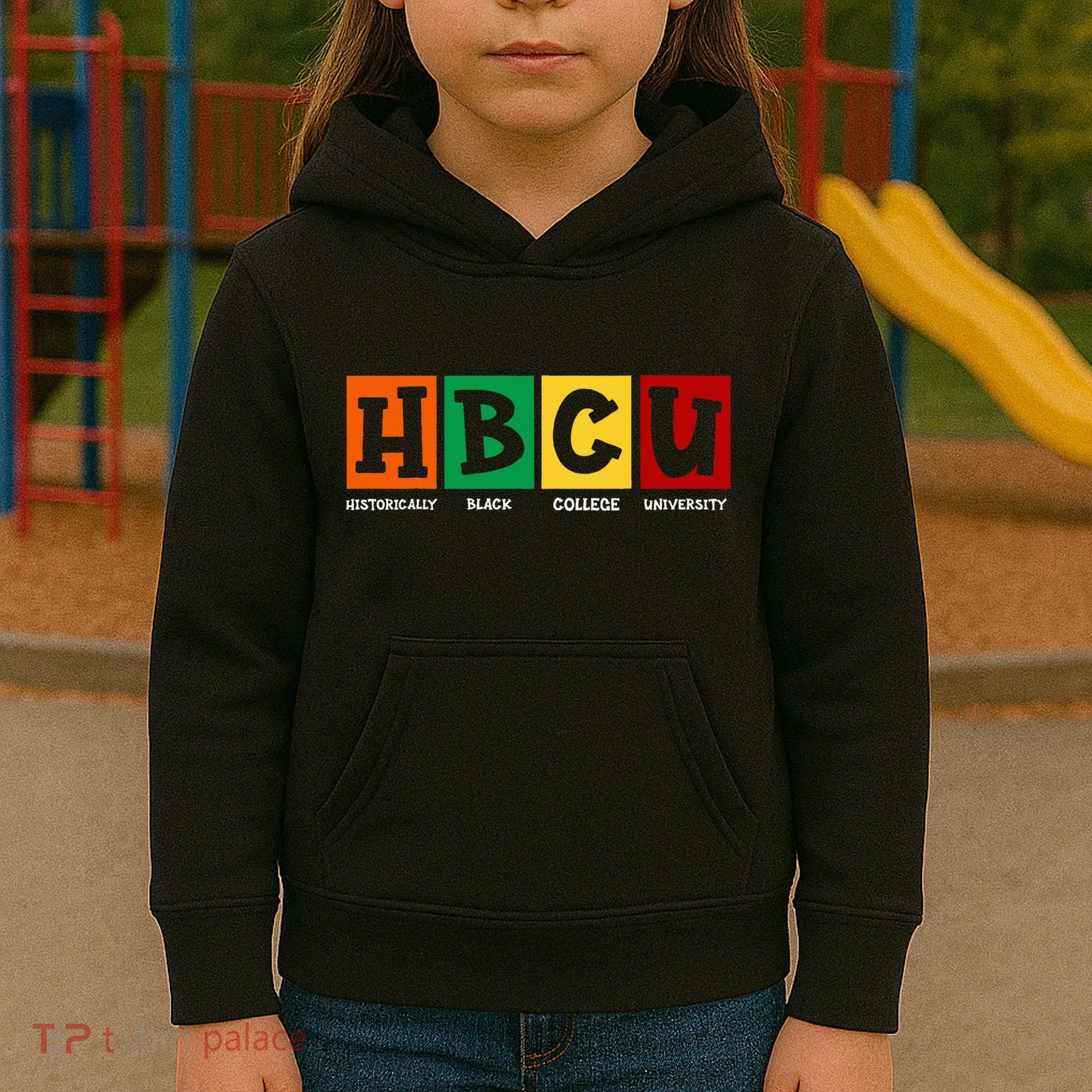  Historical Black College HBCU Kids Hoodie
