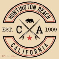 Huntington Beach California Ca Retro Surfer Tote Bag thumb 4