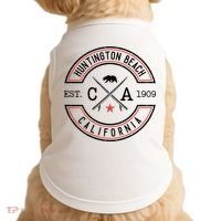 Huntington Beach California Ca Retro Surfer Doggie Tank thumb 0