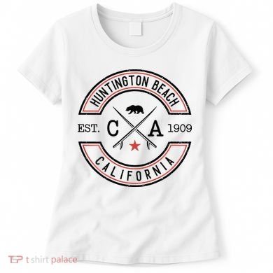 Huntington Beach California Ca Retro Surfer Women's T-Shirt