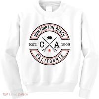 Huntington Beach California Ca Retro Surfer Kids Sweatshirt thumb 0