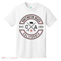 Huntington Beach California Ca Retro Surfer Kids T-Shirt thumb 0