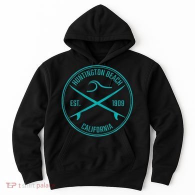Huntington Beach California Surfer Hoodie