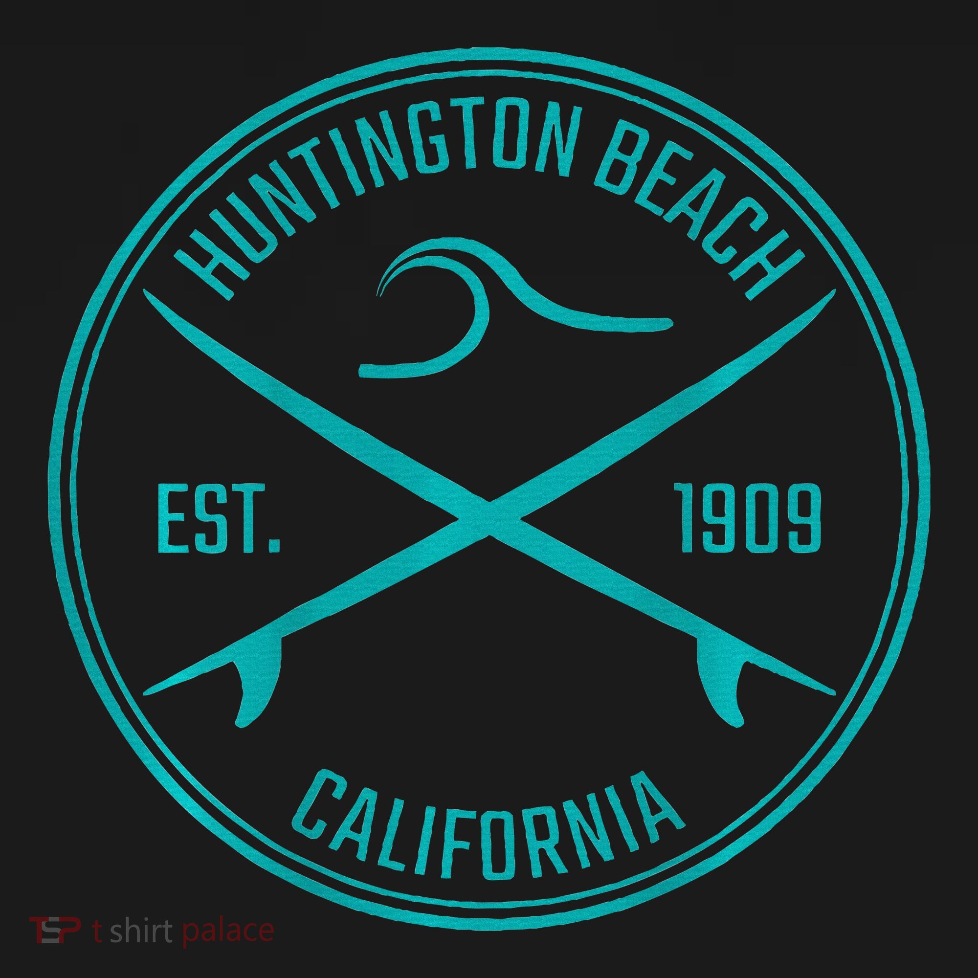 Huntington Beach California Surfer Apron