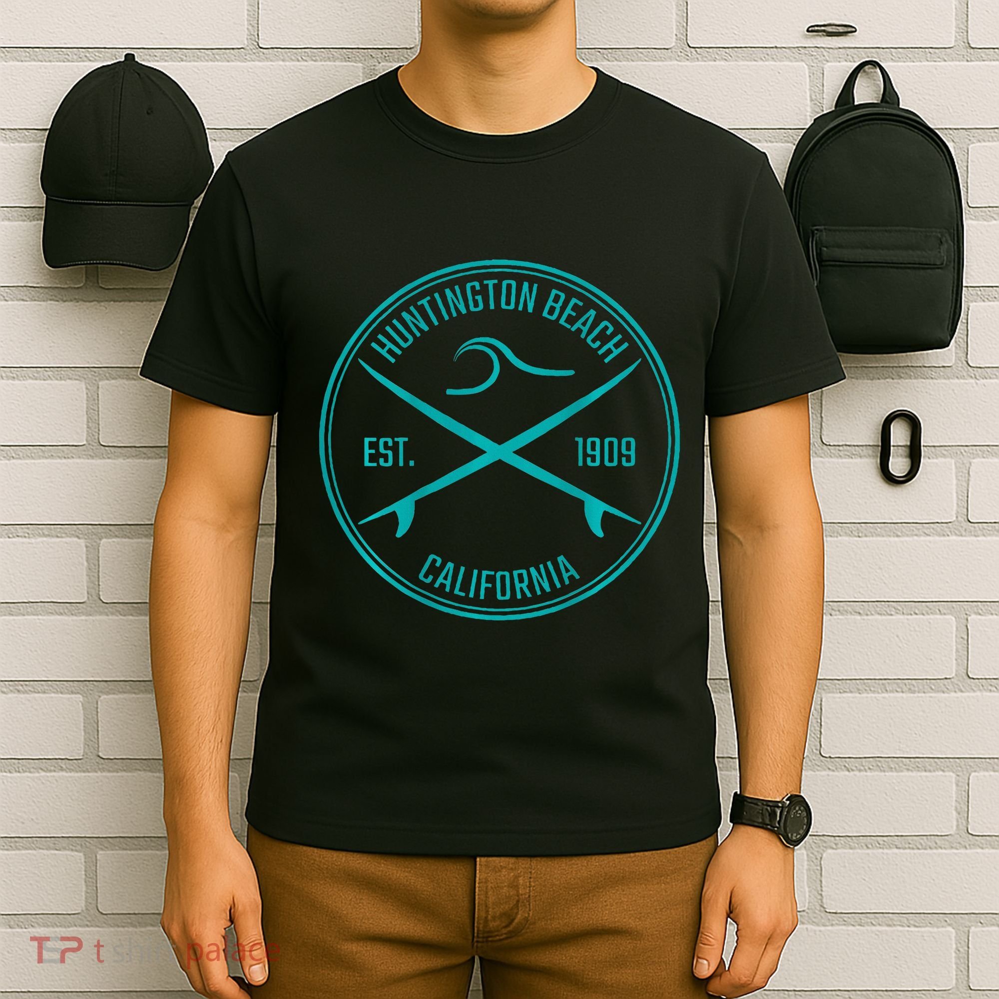 Huntington Beach California Surfer T-Shirt