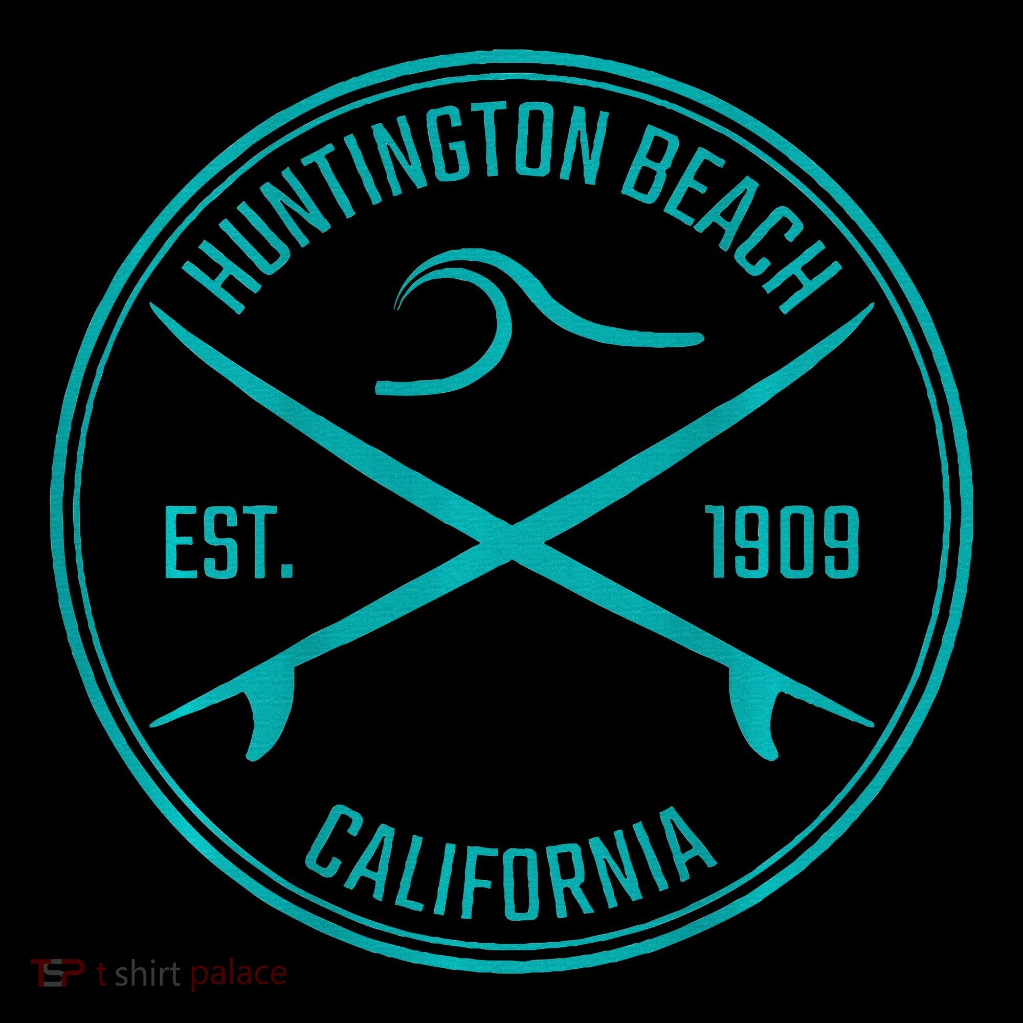 Huntington Beach California Surfer Women's Hoodie