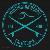 Huntington Beach California Surfer Women's Tank Top thumb 5