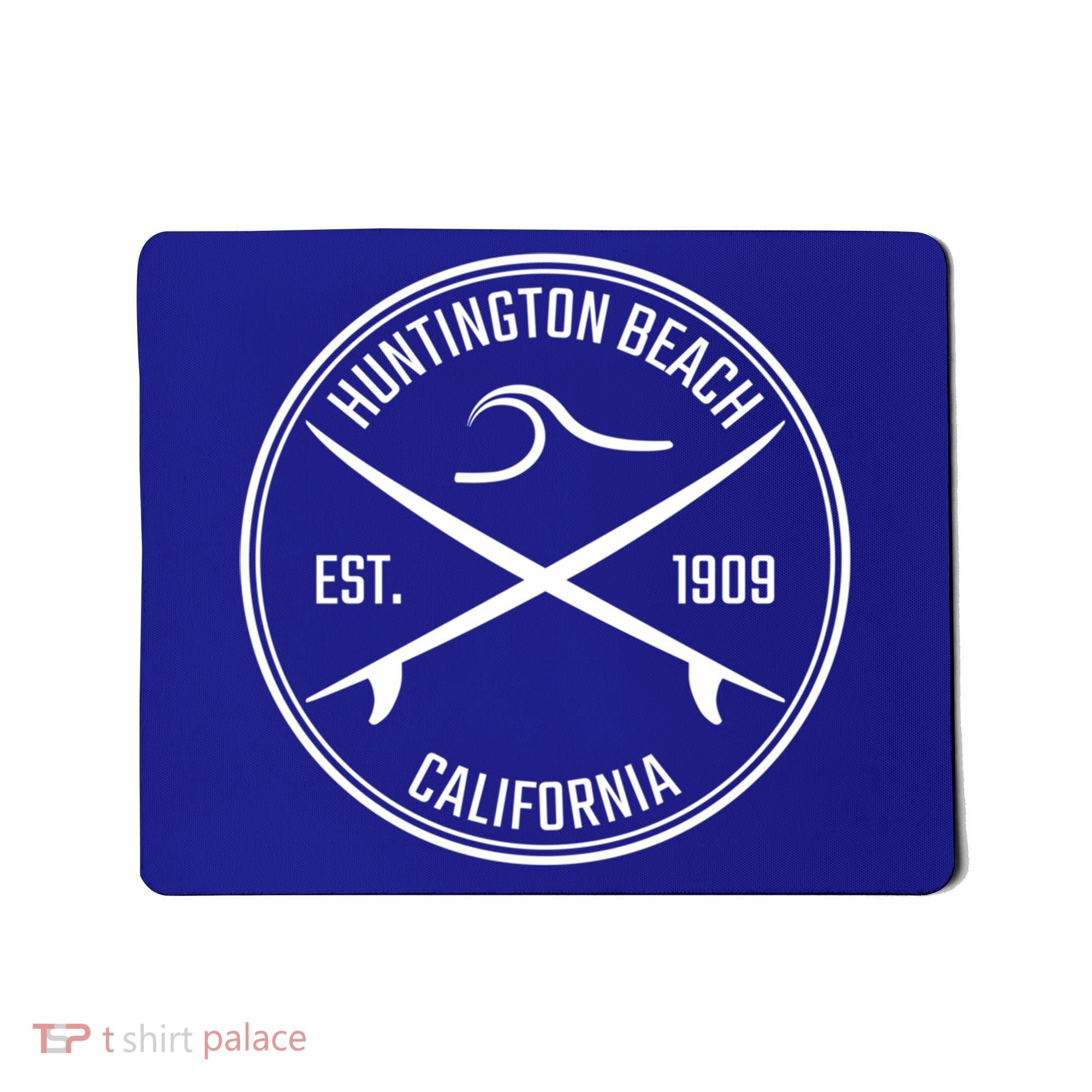 Huntington Beach California Surfer Hoodie Mousepad