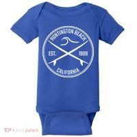 Huntington Beach California Surfer Hoodie Baby Bodysuit thumb 0