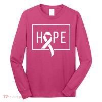 Hope Breast Cancer Awareness Ribbon Long Sleeve Shirt thumb 0