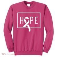 Hope Breast Cancer Awareness Ribbon Sweatshirt thumb 0
