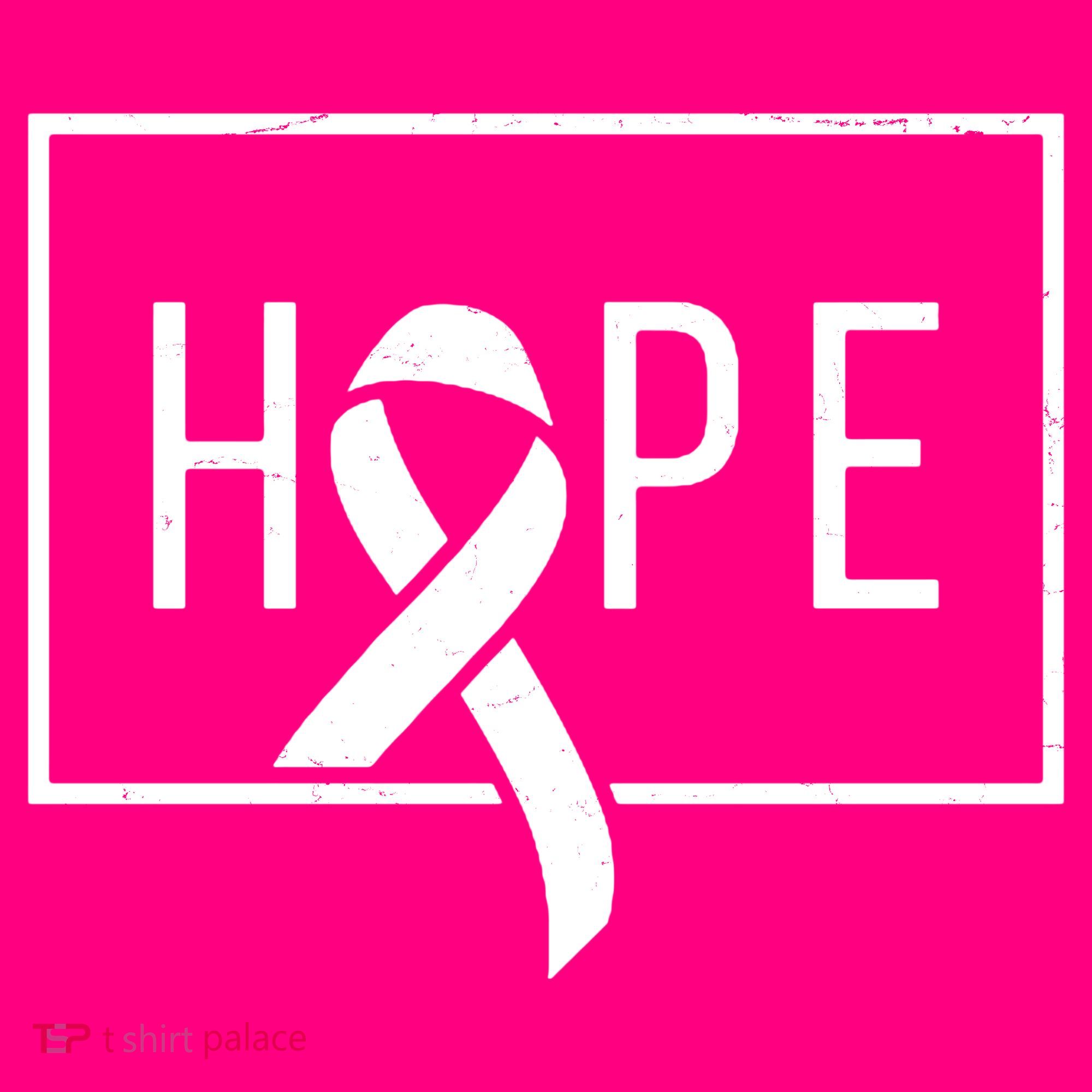 Hope Breast Cancer Awareness Ribbon Mousepad