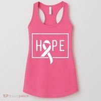 Hope Breast Cancer Awareness Ribbon Women's Tank Top thumb 0