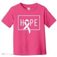 Hope Breast Cancer Awareness Ribbon Toddler T-Shirt thumb 0