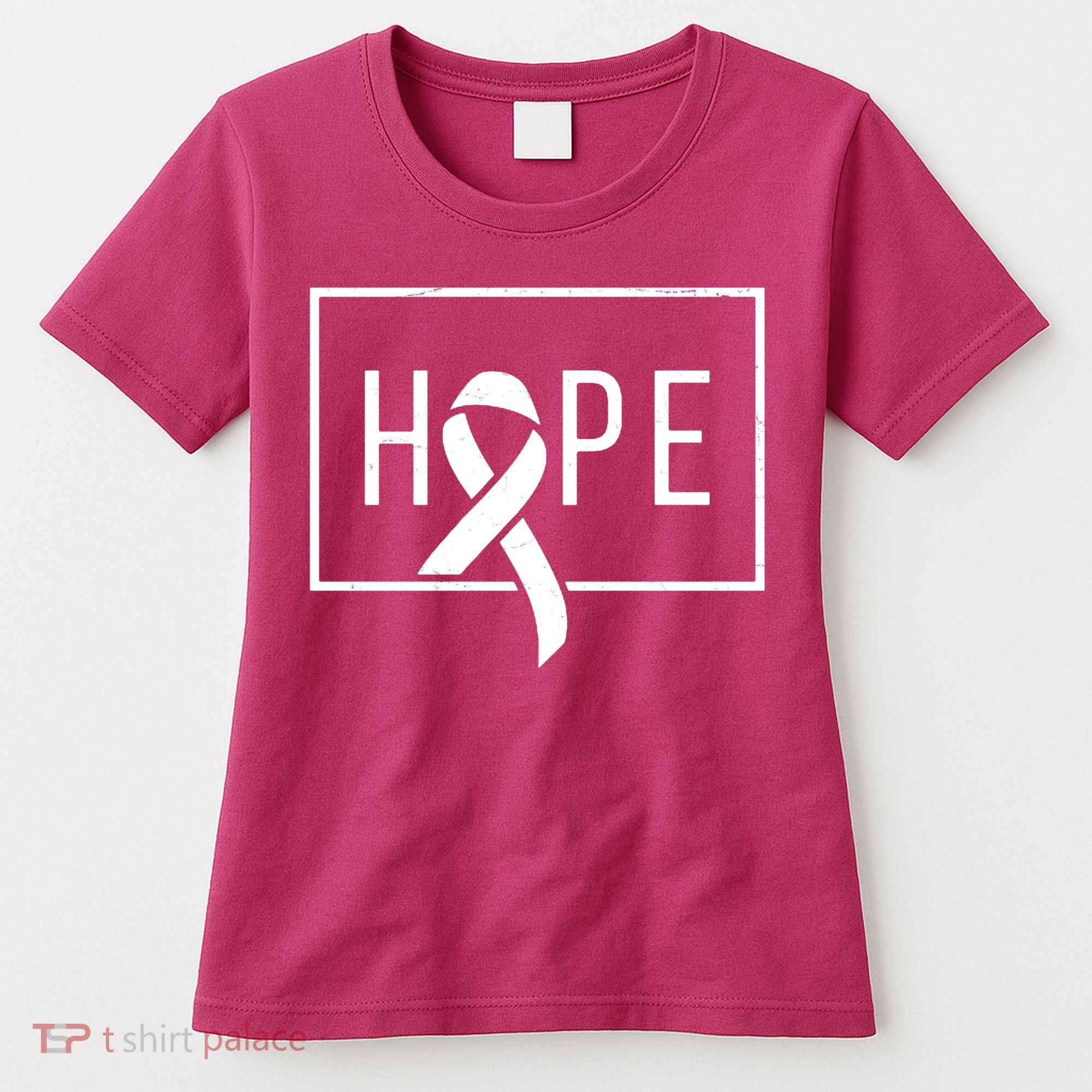 Hope Breast Cancer Awareness Ribbon Women's T-Shirt