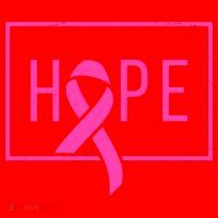 Hope Breast Cancer Awareness Ribbon Santa Hat thumb 1