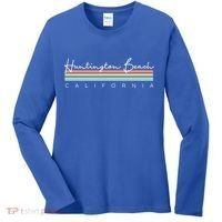 Huntington Beach California Cool Gift Women's Long Sleeve Shirt thumb 0
