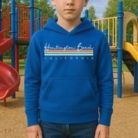 Huntington Beach California Cool Gift Kids Hoodie thumb 2