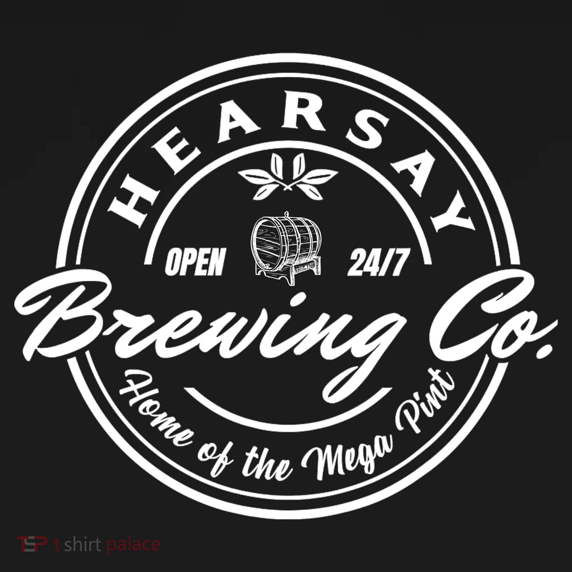 Hearsay Brewing Company Mega Pint USA-Made Doggie Bandana