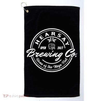 Hearsay Brewing Company Mega Pint Golf Towel