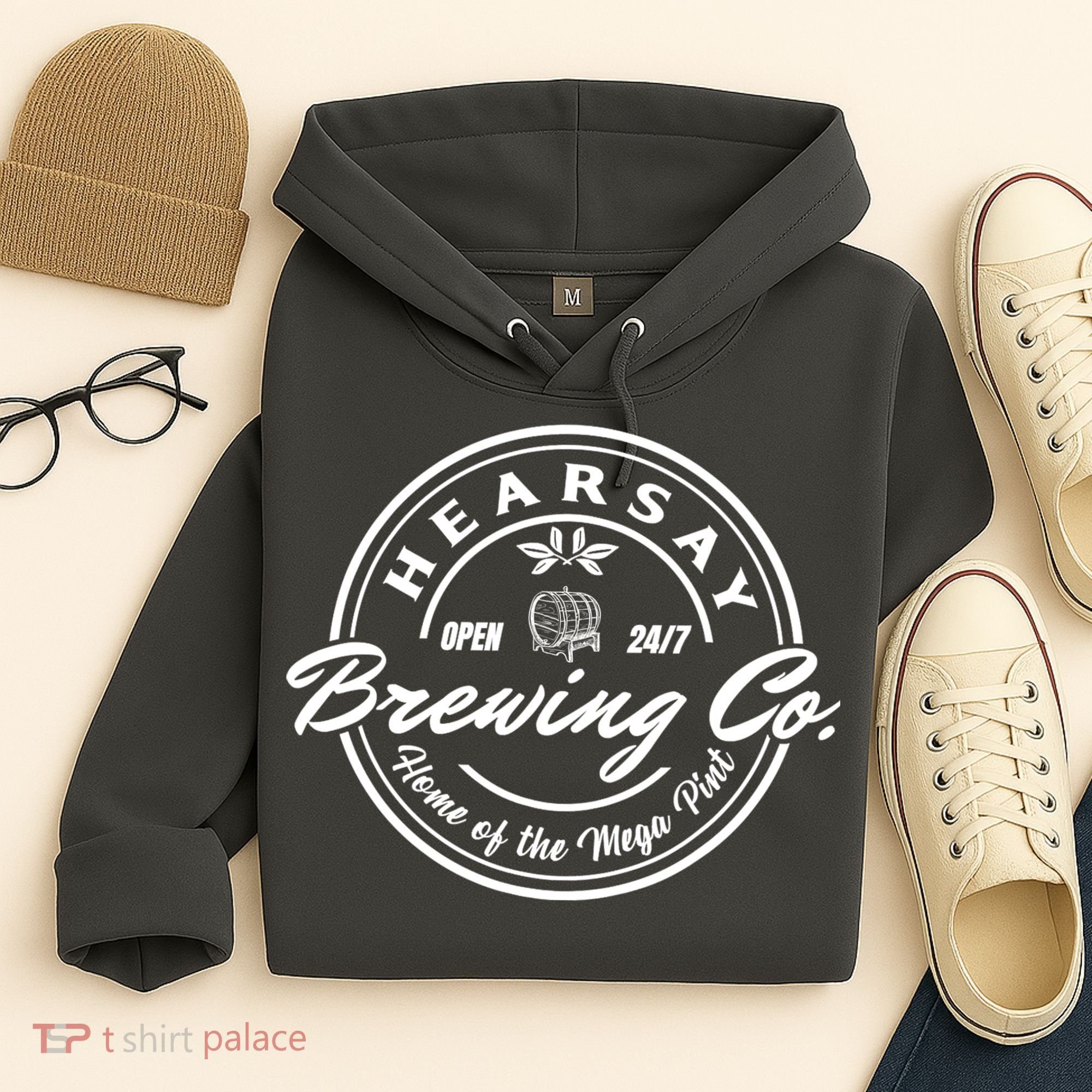 Hearsay Brewing Company Mega Pint Hoodie