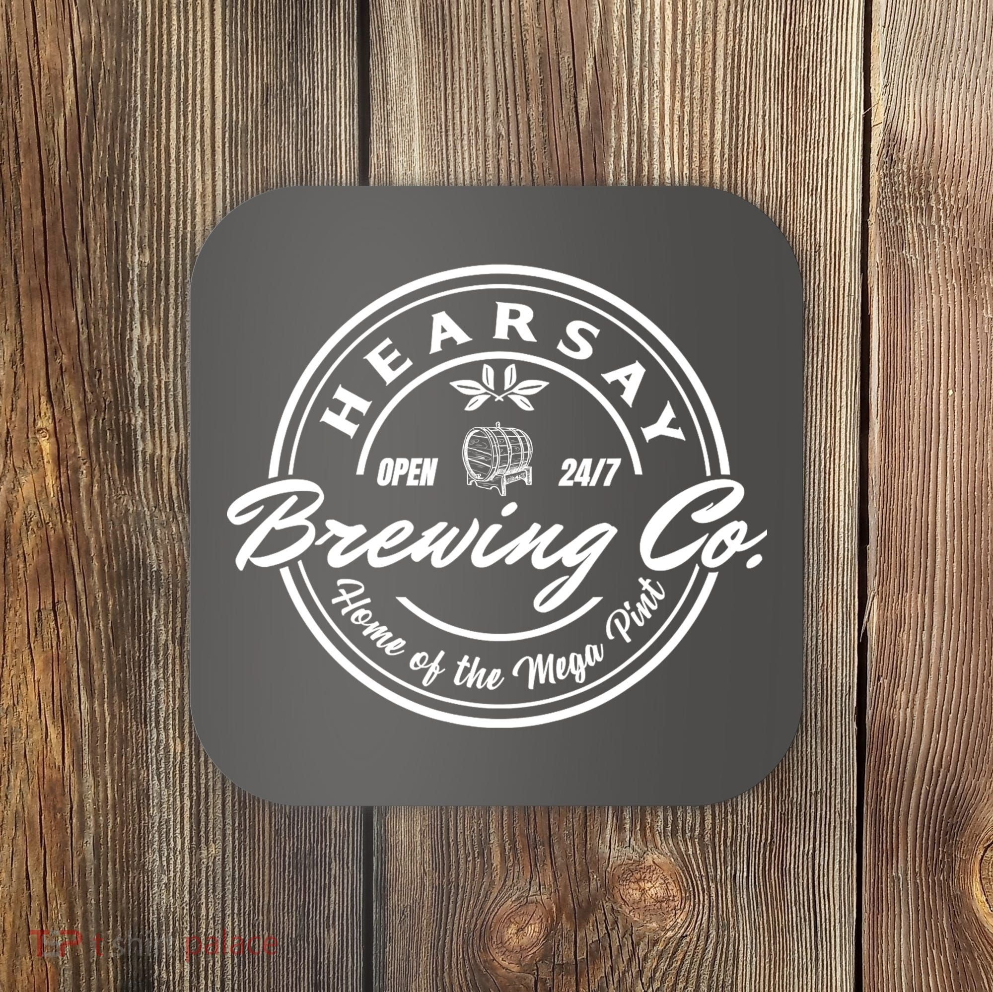 Hearsay Brewing Company Mega Pint Coaster