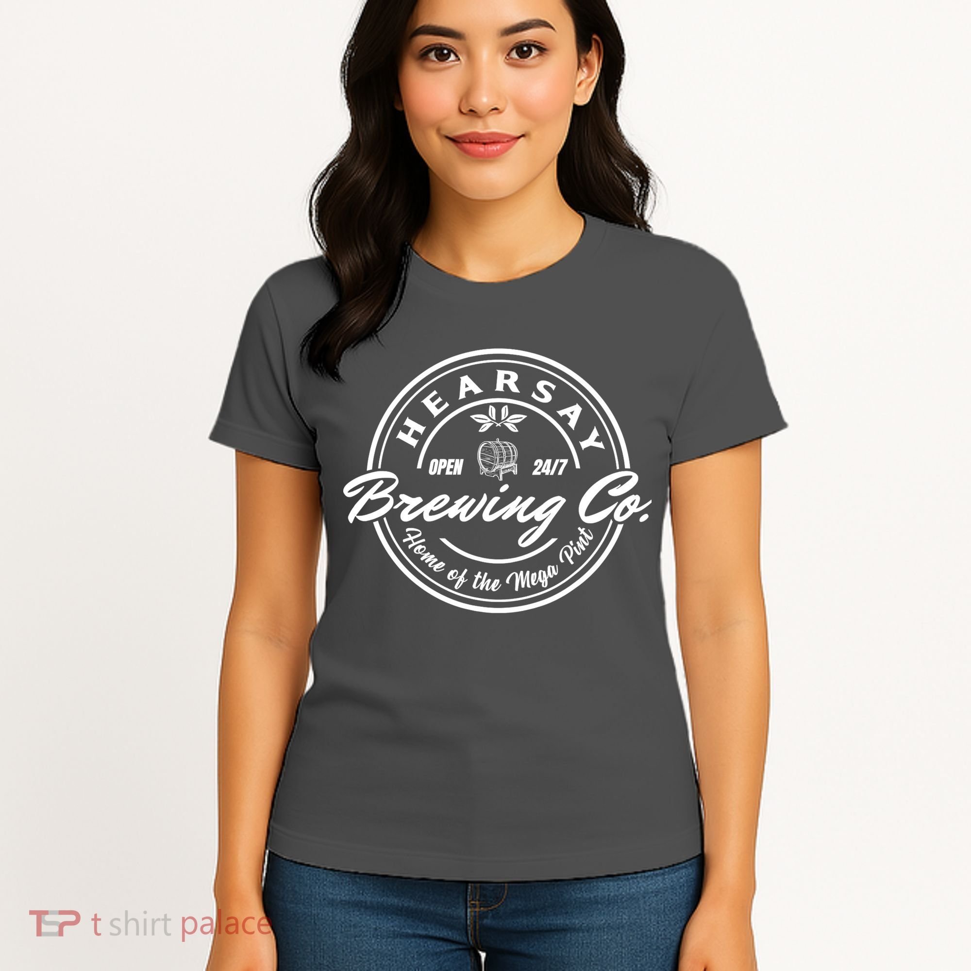 Hearsay Brewing Company Mega Pint Women's T-Shirt