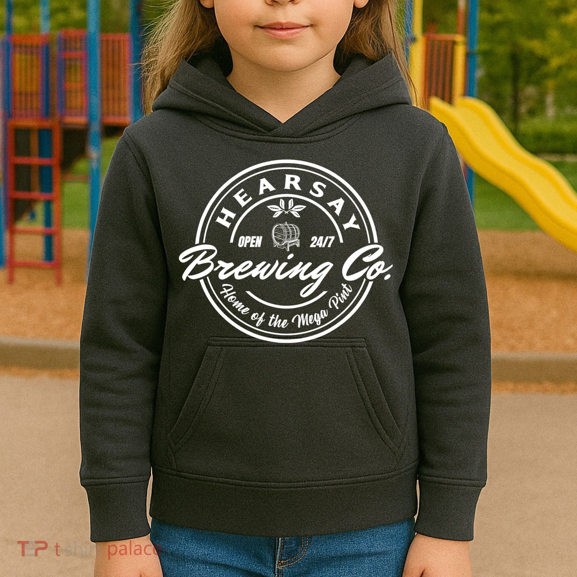 Hearsay Brewing Company Mega Pint Kids Hoodie