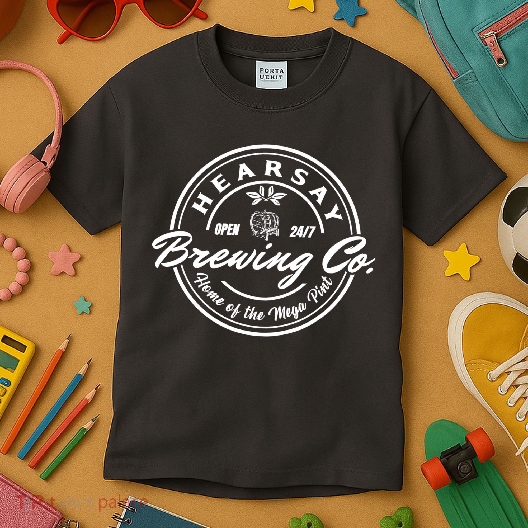 Hearsay Brewing Company Mega Pint Kids T-Shirt