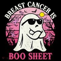 Halloween Breast Cancer Is Boo Sheet Groovy Spooky Mom Coffee Mug thumb 5