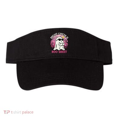 Halloween Breast Cancer Is Boo Sheet Groovy Spooky Mom Visor