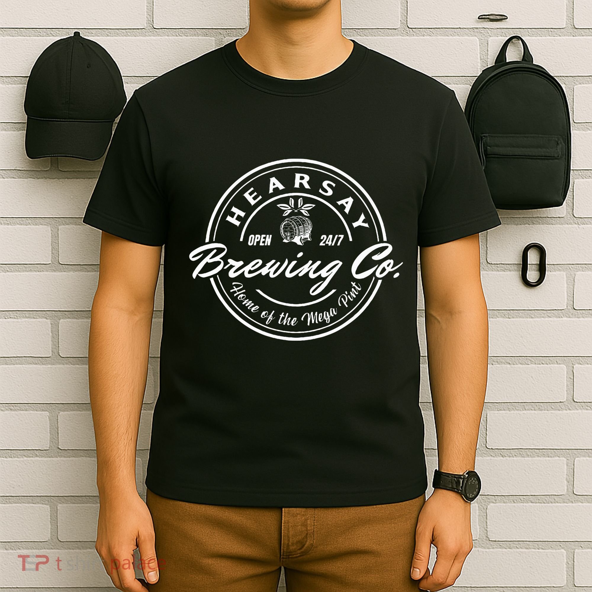 Hearsay Brewing Co Home Of The Mega Pint That’S Hearsay T-Shirt