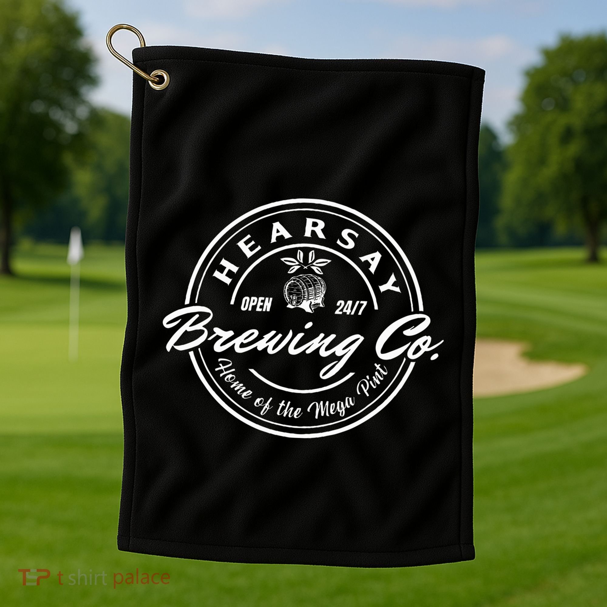 Hearsay Brewing Co Home Of The Mega Pint That’S Hearsay Golf Towel