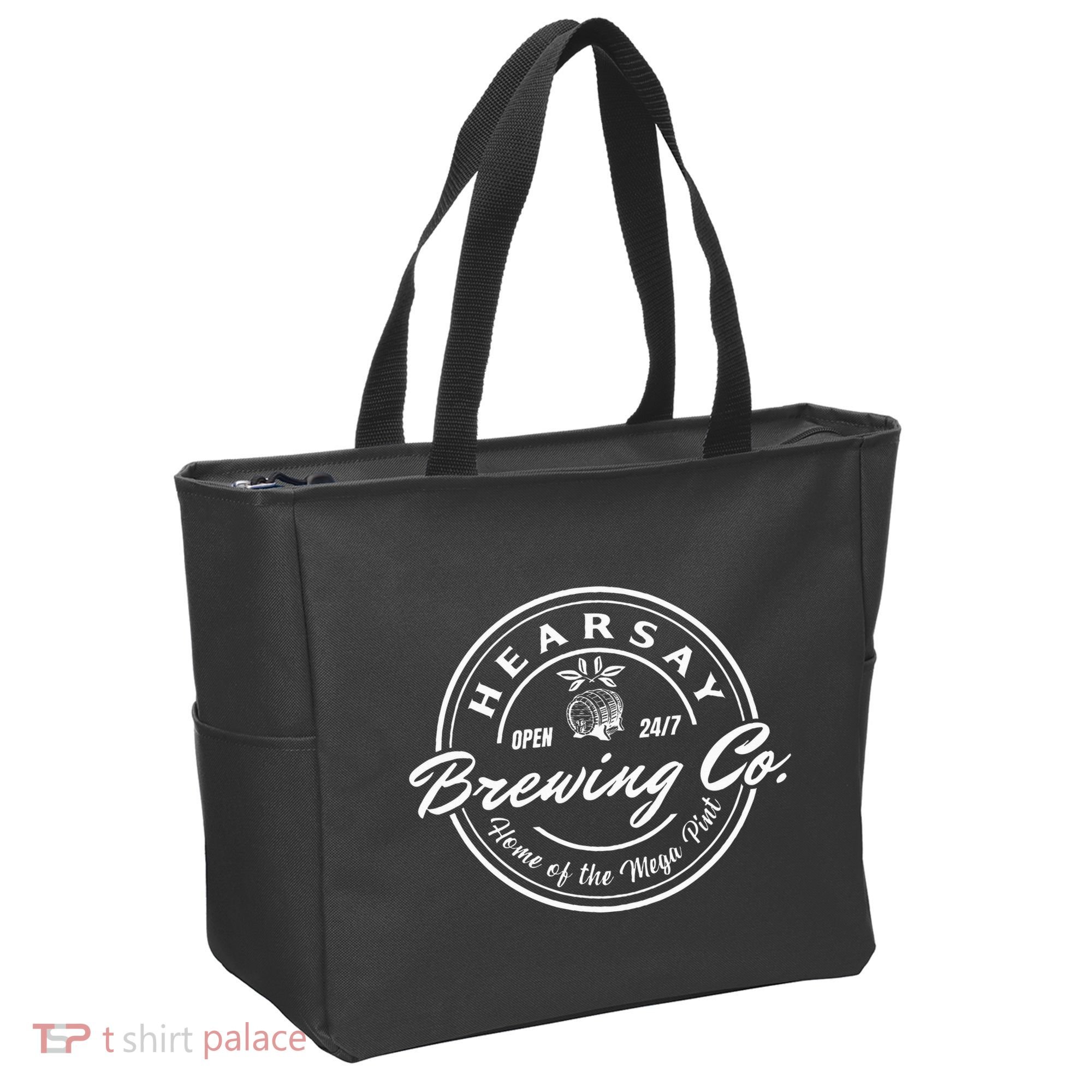 Hearsay Brewing Co Home Of The Mega Pint That’S Hearsay Tote Bag